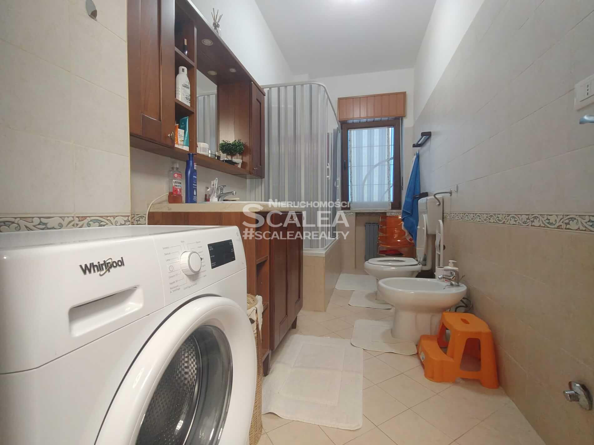 Scalea, luksusowy apartament 120 metrów kwadratowych, 100 metrów od plaży