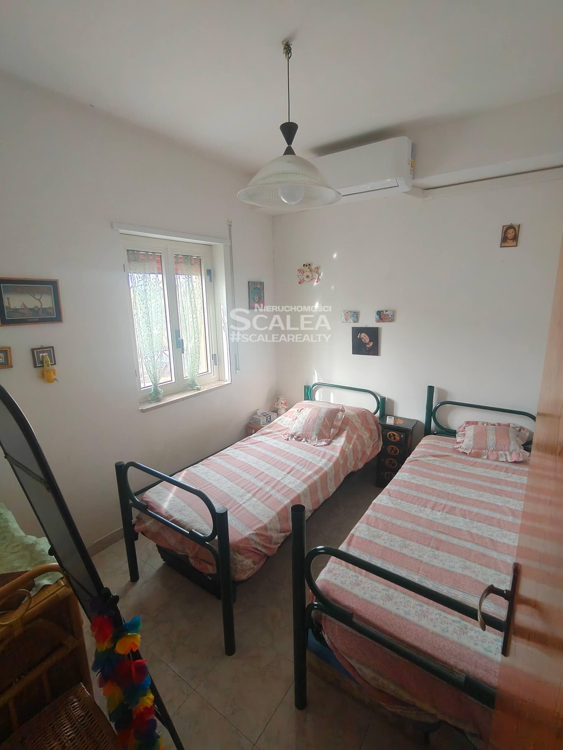 Część domu w Scalea z panoramicznym widokiem na morze i Scalea