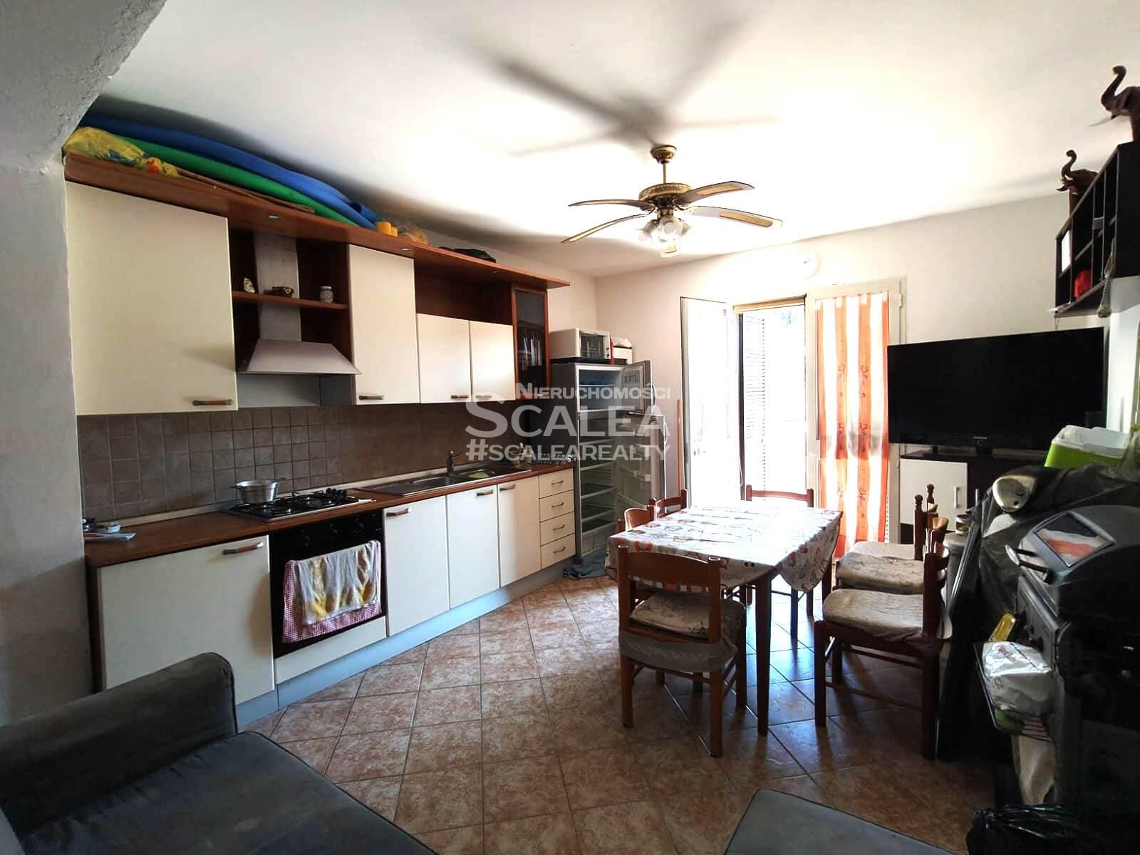 Trzypokojowy apartament z dziedzińcem i widokiem na morze w Scalea